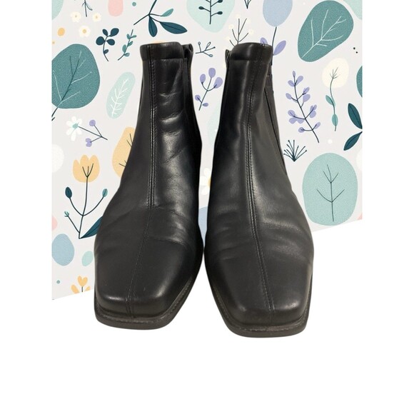 ECCO Shape M35 Black Leather Chelsea Boots EU Size 40/US Size 9-9.5 - Picture 1 of 12